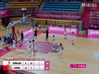 全国女子篮球锦标赛 河南豫光金铅VS北京首钢园 20251015