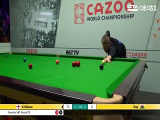 斯诺克 凯伦·威尔逊10-5瑞恩·戴 20230419(第一阶段)