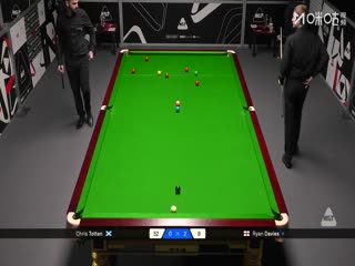 苏格兰公开赛资格赛Day1 克里斯·托顿1-4瑞恩·戴维斯 20251014