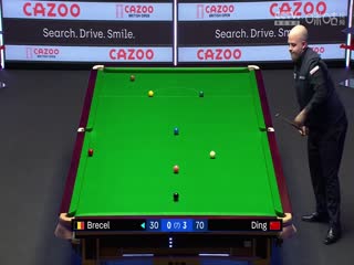 斯诺克 丁俊晖4-3卢卡·布雷切尔 20230925