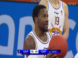 CBA常规赛 上海久事VS北京控股 20231111(周赫)