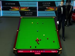 斯诺克 凯伦·威尔逊3-5约翰·希金斯 20230825