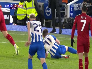 英超 布莱顿vs狼队 20240122