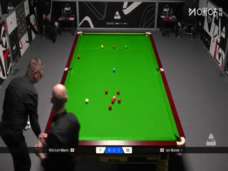 苏格兰公开赛资格赛Day1  米切尔·曼恩0-4伊恩·伯恩斯 20251014