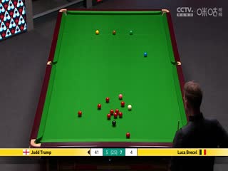 24-25赛季斯诺克世锦赛四分之一决赛 卢卡·布雷切尔8-8贾德·特鲁姆普(第二阶段) 20250430
