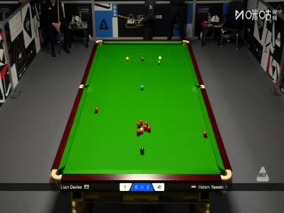 苏格兰公开赛资格赛Day1 利亚姆·戴维斯4-2哈特姆·亚辛 20251014