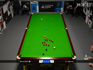 苏格兰公开赛资格赛Day1  瑞安·埃文斯0-4江俊 20251014