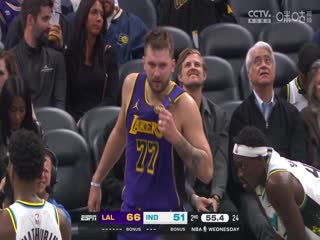 NBA常规赛 步行者VS湖人 20250327