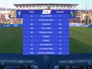 意甲 恩波利vs萨索洛 (乔迁) 20231126
