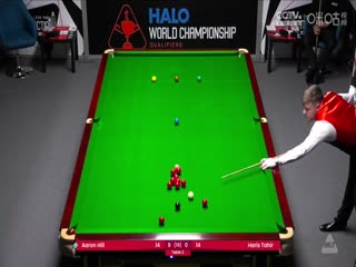 斯诺克世锦赛资格赛96进64 亚伦·希尔10-0哈里斯·塔希尔（第二阶段） 20250410