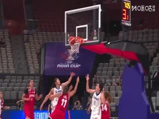 女篮亚洲杯四强资格赛 韩国VS菲律宾 20250718