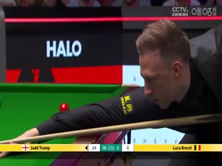 24-25赛季斯诺克世锦赛四分之一决赛 卢卡·布雷切尔8-13贾德·特鲁姆普(第三阶段) 20250501