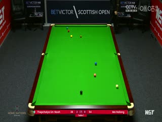 世界斯诺克巡回赛 马海龙2-4塔猜亚·乌诺 20231031(李照)