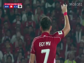 世预亚第三阶段 印度尼西亚VS中国 20250605