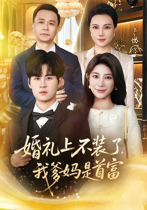 婚礼上不装了,我爹妈是首富