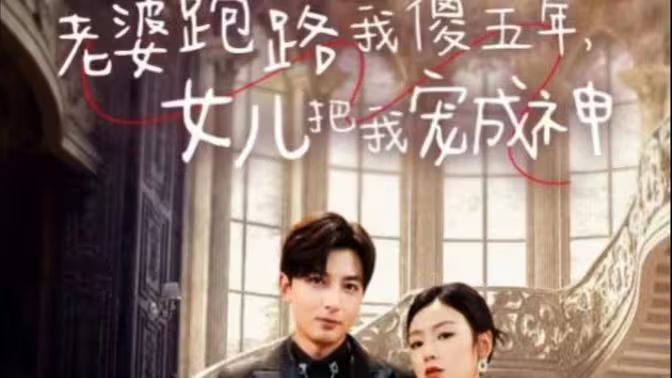 老婆跑路我傻五年,女儿把我宠成神