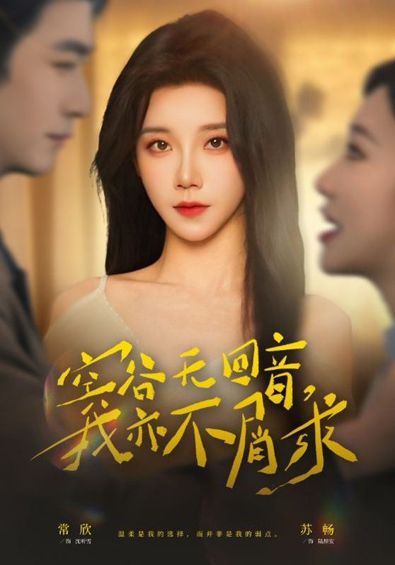 空谷无回音，我亦不屑求