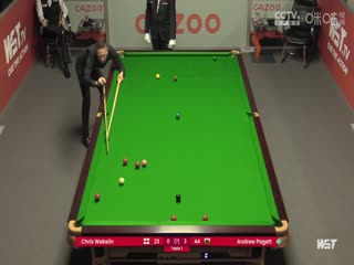 斯诺克 克里斯·沃克林4-3安德鲁·帕吉特 20230816(李照)